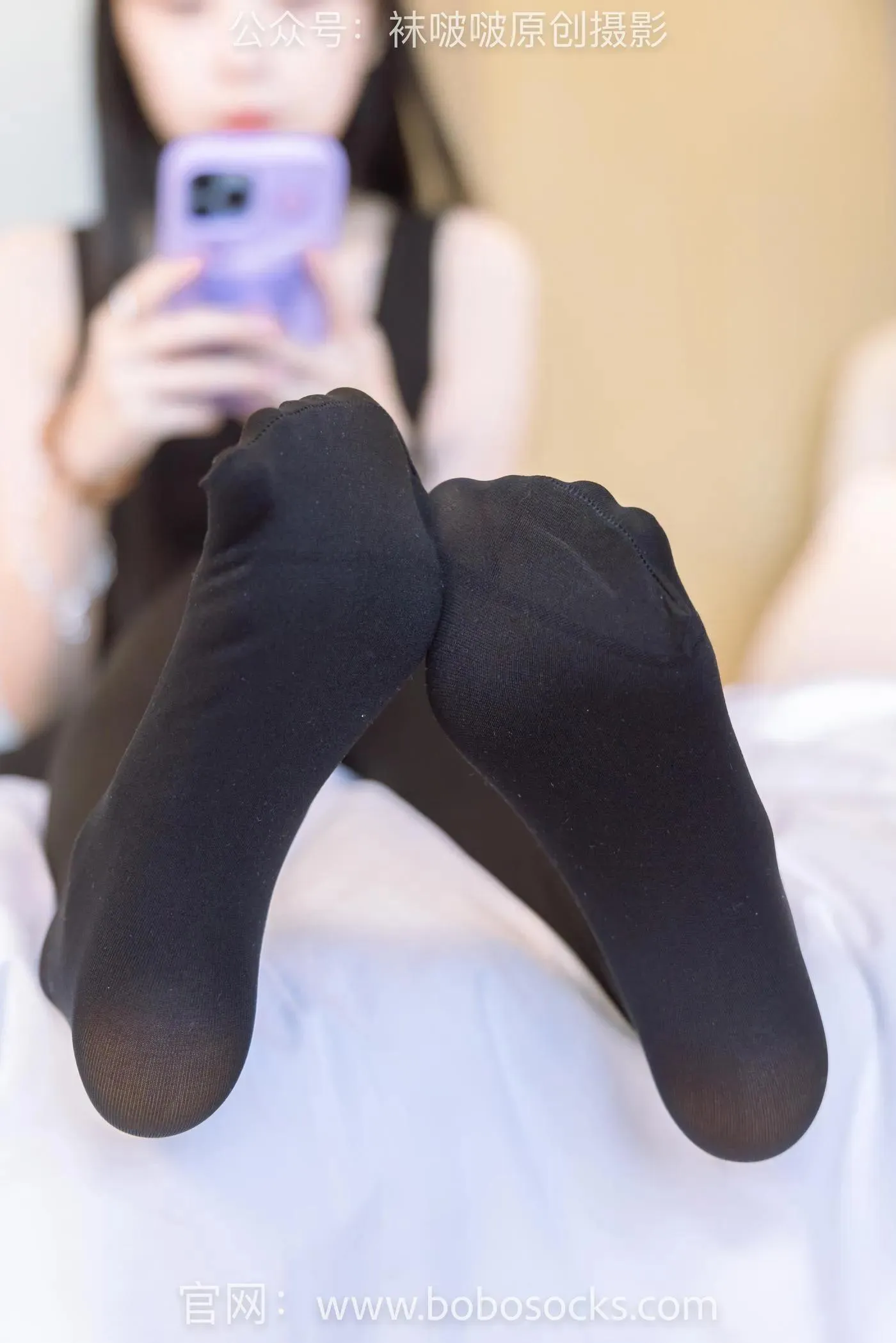 [BoBoSocks袜啵啵]NO.130 稚予-两双穿脏篮球鞋、厚黑丝 [145P]插图2